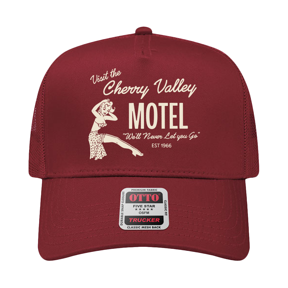 Cherry Valley Motel Trucker Hat