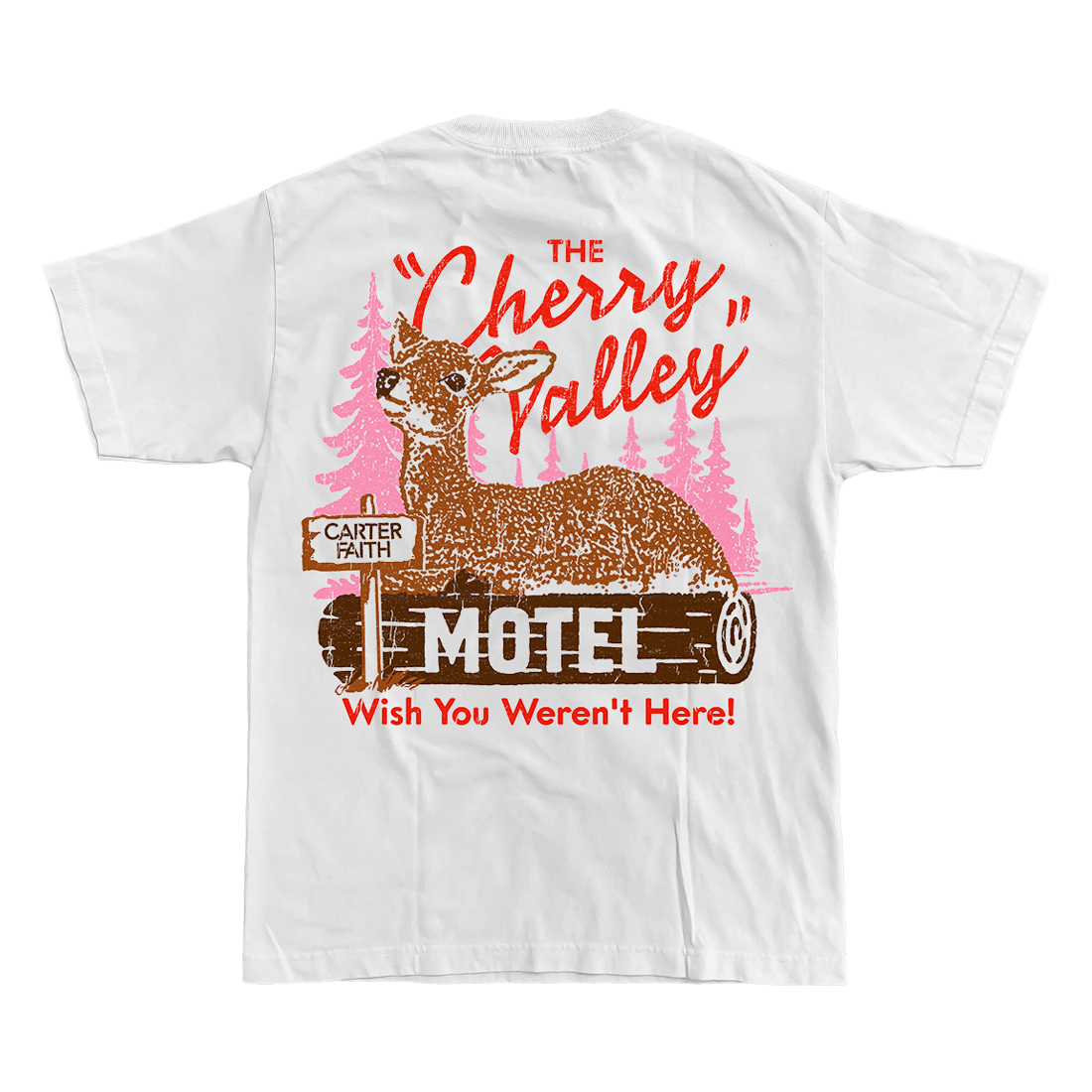 Cherry Valley Motel Tee Back